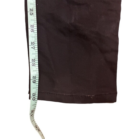 Bisou Bisou Michele Bohbot Womens Jeans Black Mid Rise Embroidered Size 10 EUC - Picture 3 of 5